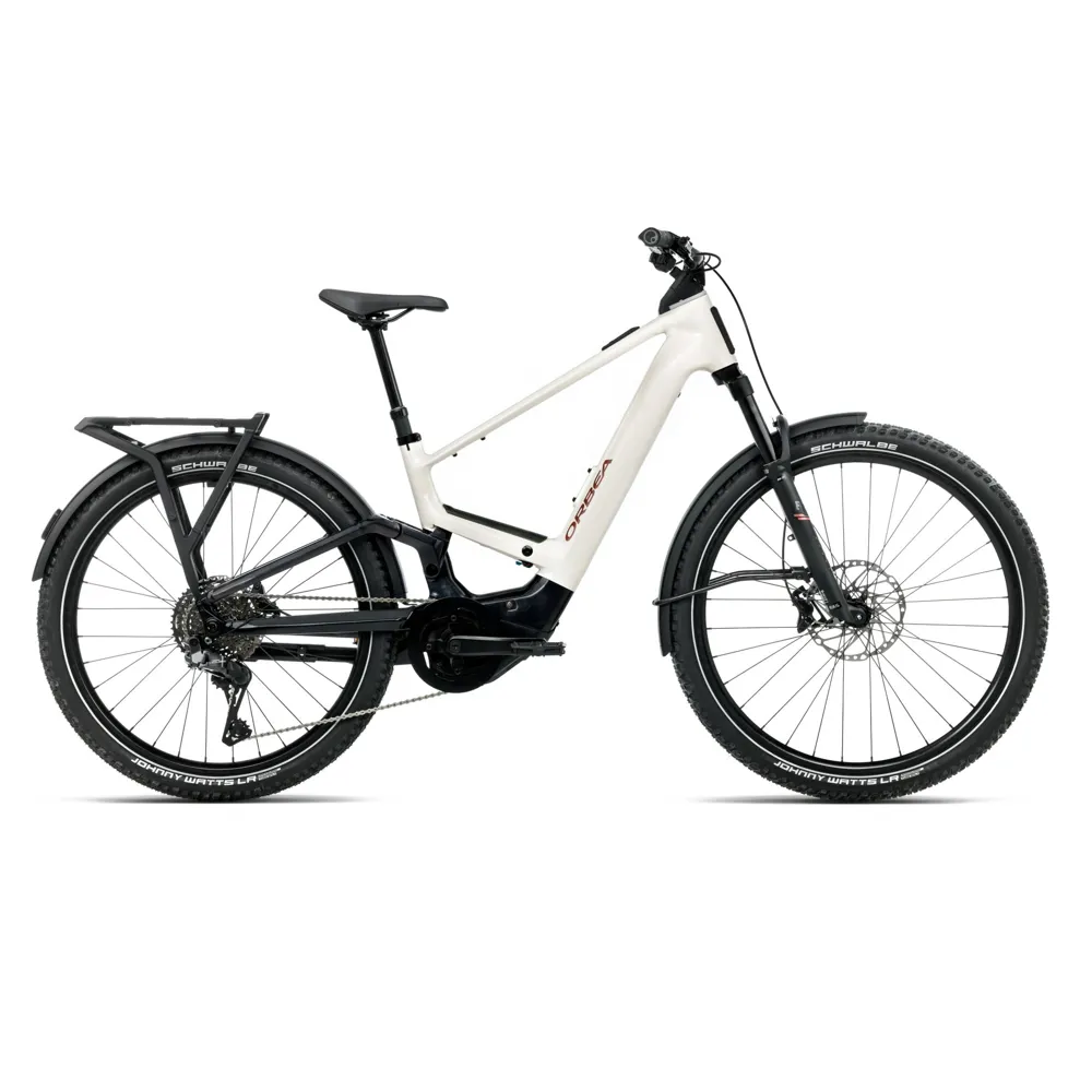 uPRISE Bikes Orbea Muga 20 750wh 2026 Electric Hybrid Bike - Ivory White/Black | Price match, 365 day return s, 18-Month Warranty, Finance Available & Free UK Delivery