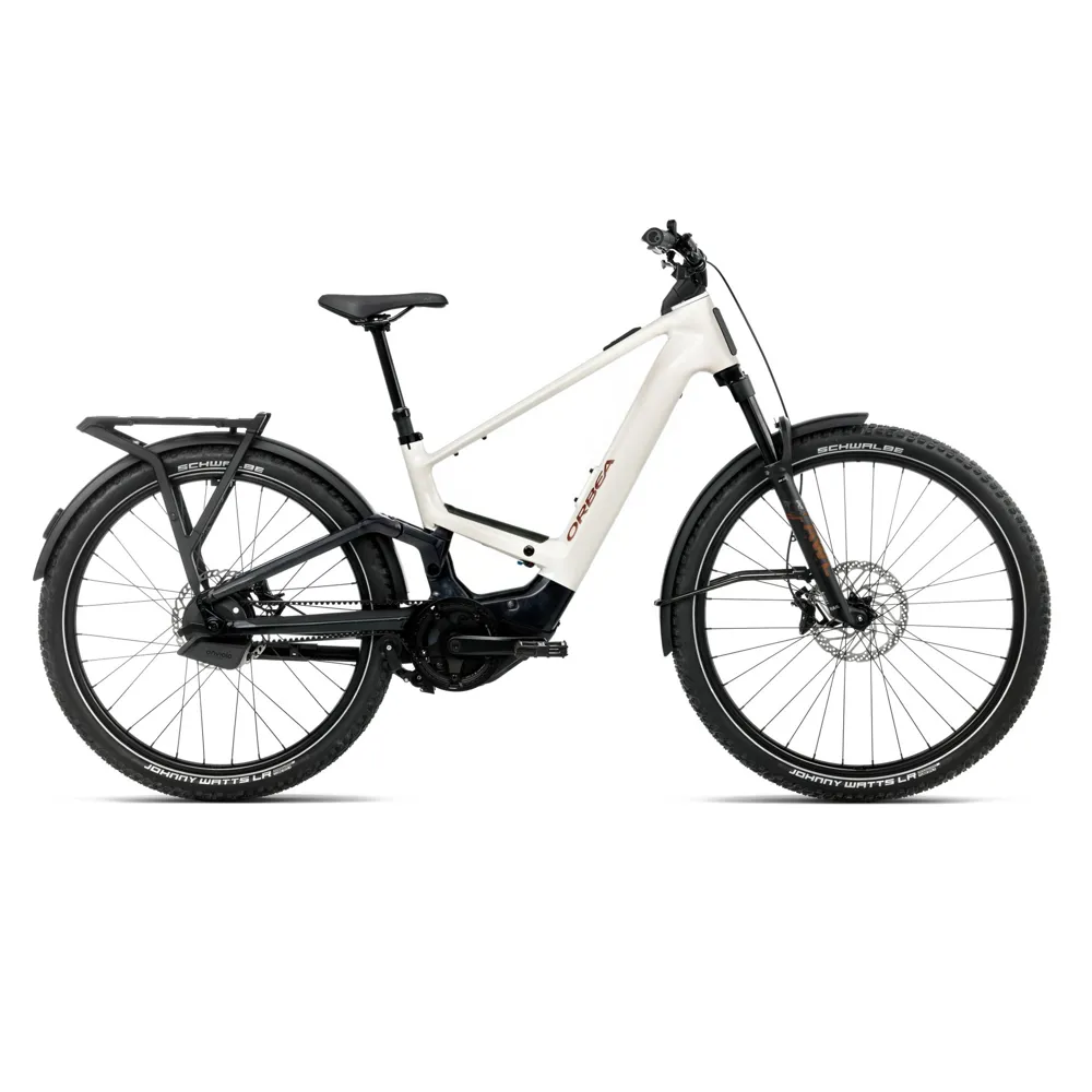 uPRISE Bikes Orbea Muga 10 750wh 2026 Electric Hybrid Bike - Ivory White/Black | Price match, 365 day returns, 18-Month Warranty, Finance Available & Free UK Delivery