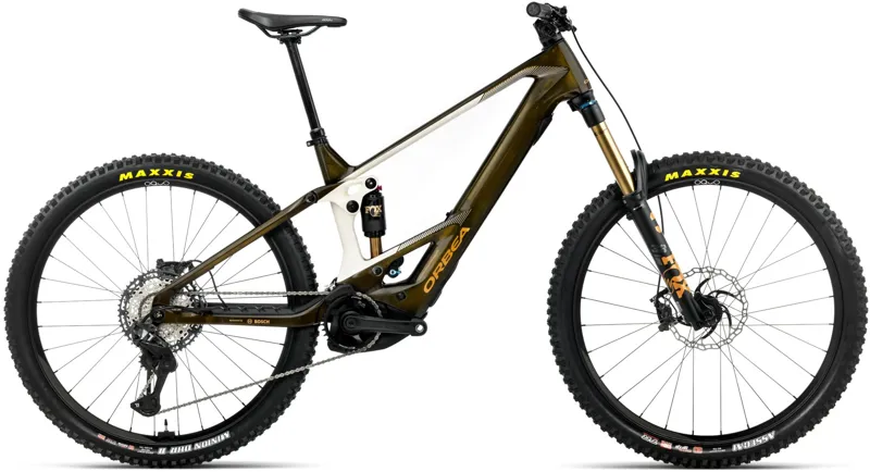 Orbea Wild M-Team Mullet 27.5/29er 2026 Electric MTB - Caramel Carbon