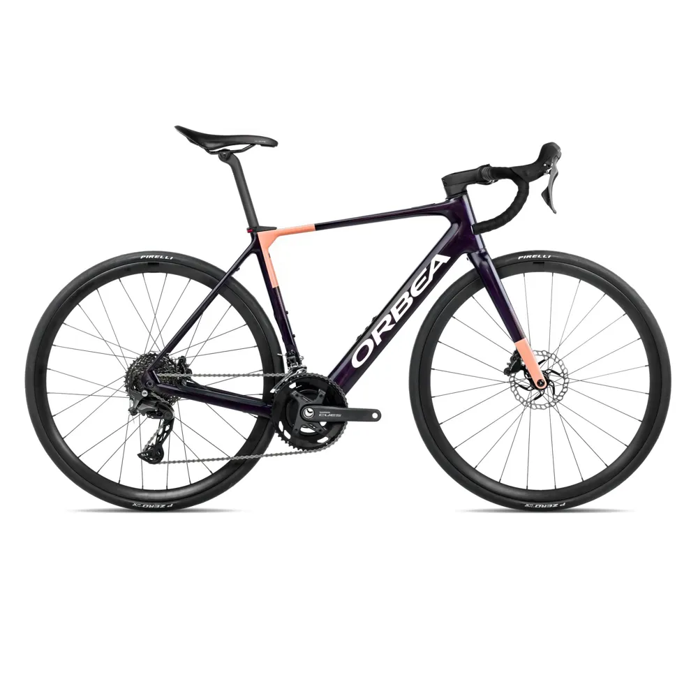 uPRISE Bikes Orbea Gain M40 2026 Electric Road Bike - Fantasy Purple/Orange Cloud | Price match, 365 day return s, 18-Month Warranty, Finance Available & Free UK Delivery