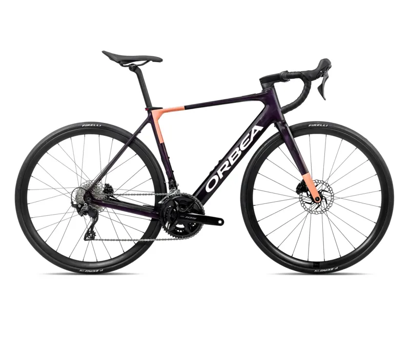 Orbea Gain M30 2026 Electric Road Bike - Fantasy Purple/Orange Cloud