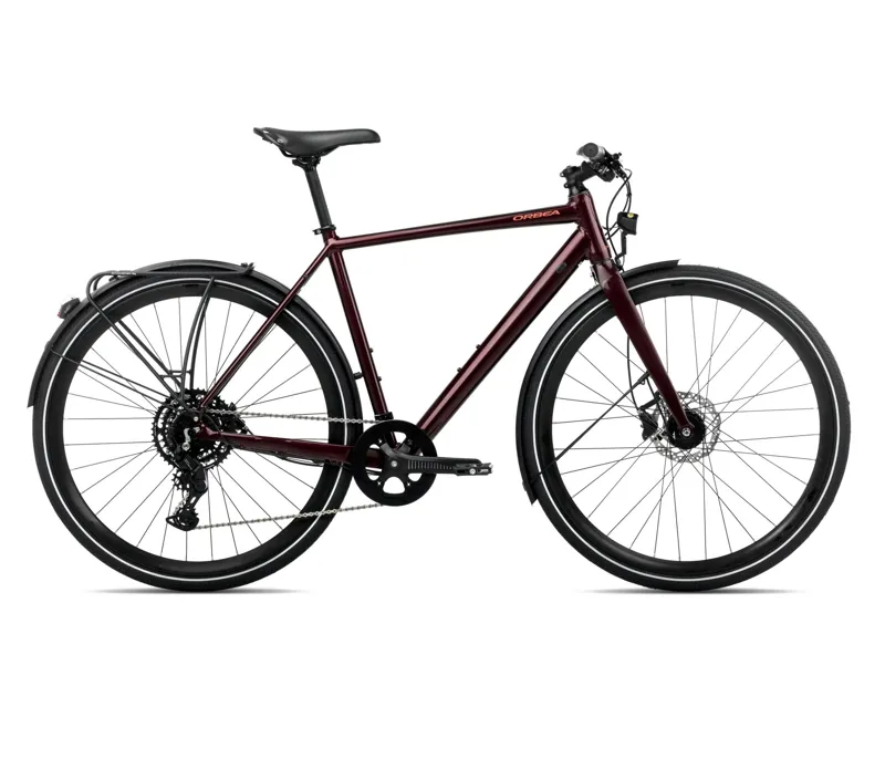 Orbea Vector 25 EQ 2026 Hybrid Bike - Burgundy Red