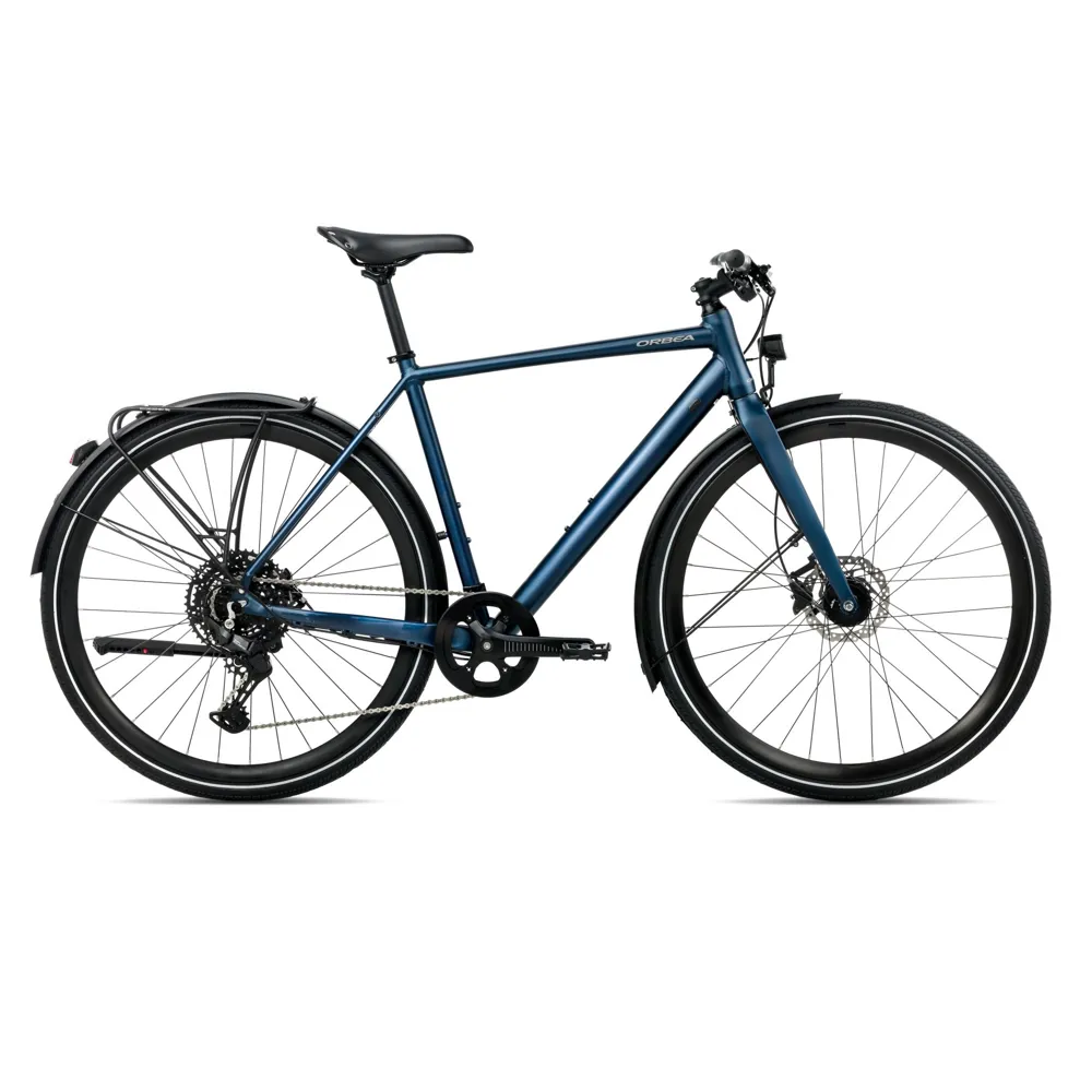 uPRISE Bikes Orbea Vector 15 EQ 2026 Hybrid Bike - Moondust Blue | Price match, 365 day return s, 18-Month Warranty, Finance Available & Free UK Delivery