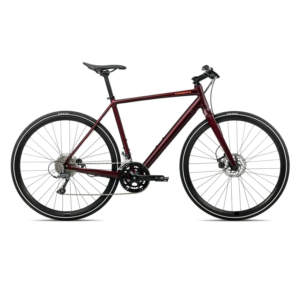 uPRISE Bikes Orbea Vector 30 2026 Hybrid Bike - Burgundy Red | Price match, 365 day return s, 18-Month Warranty, Finance Available & Free UK Delivery