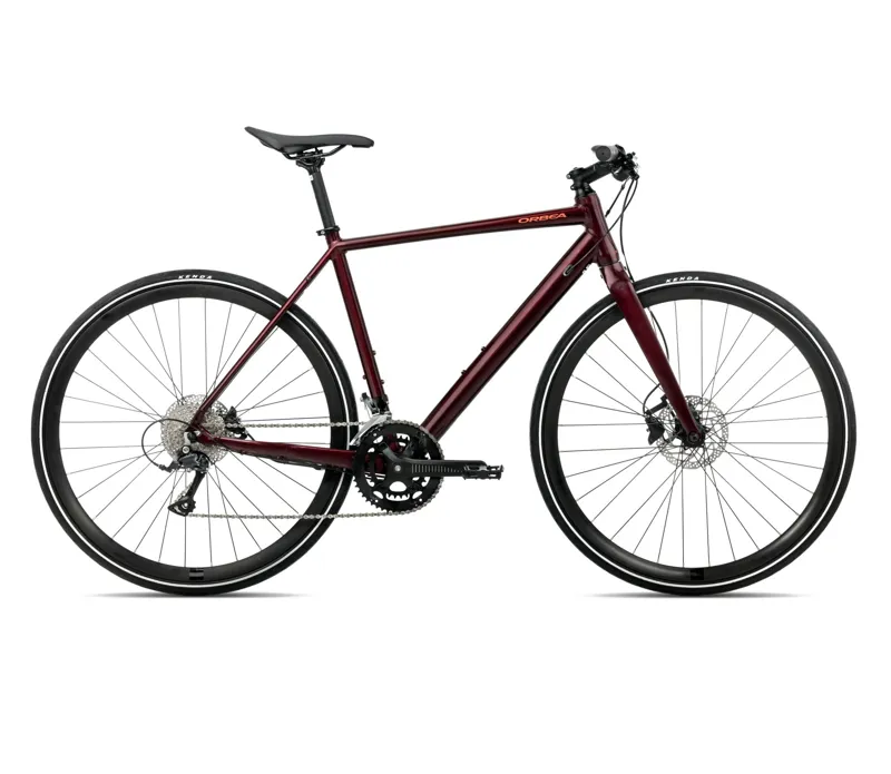 Orbea Vector 20 2026 Hybrid Bike - Burgundy Red