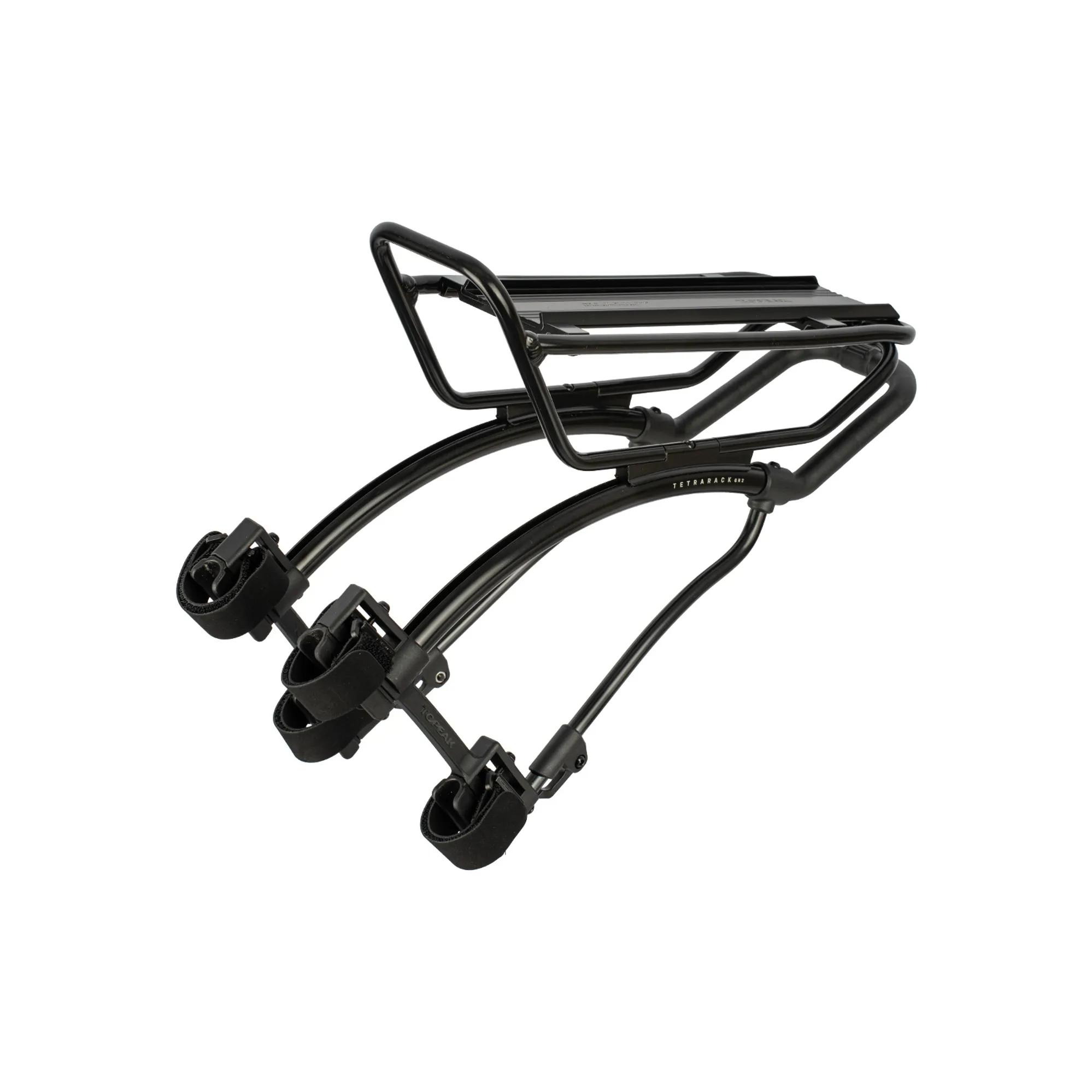 Topeak Rear Rack Install Topeak Tetrarack GR2 Quick-Mount Seatstay Rear Rack - Black