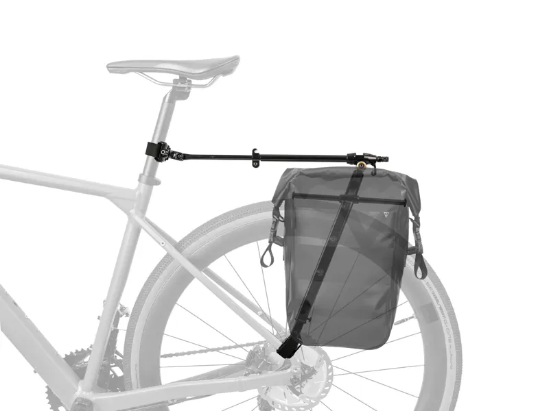 Topeak Zi:Rak Essential Rear Pannier Rack with Quick-Mount - Black-2