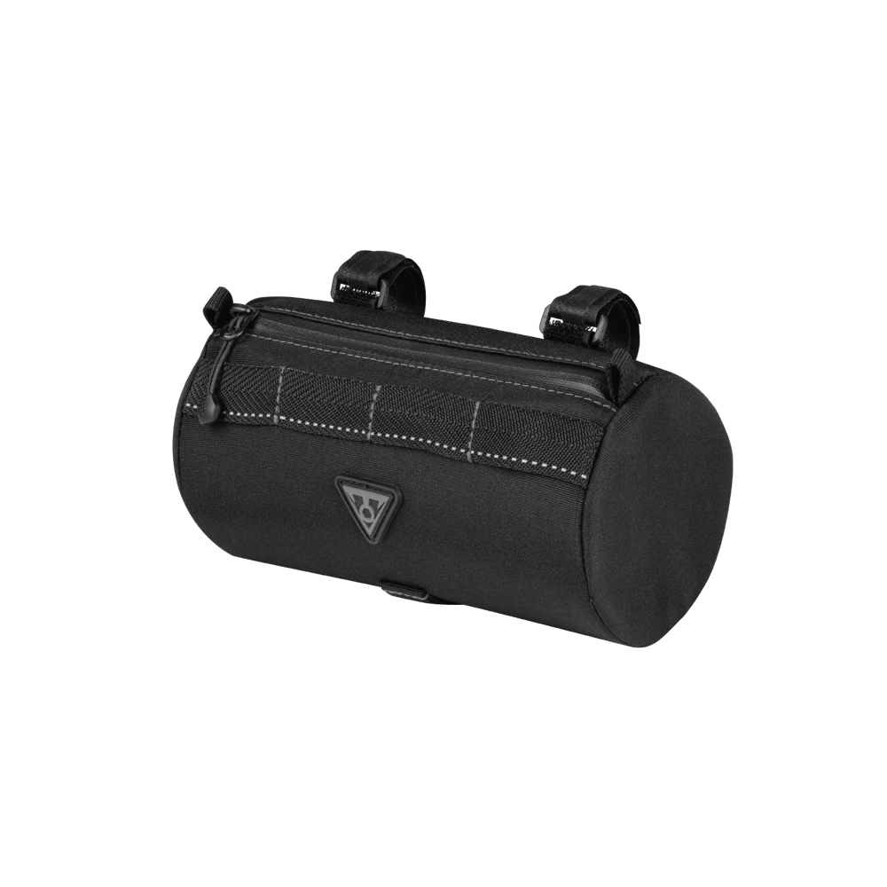 uPRISE Bikes Topeak Tubular Handlebar Bag - 1.5 Litre - Black | Price match, 365 day return s, 18-Month Warranty, Finance Available & Free UK Delivery
