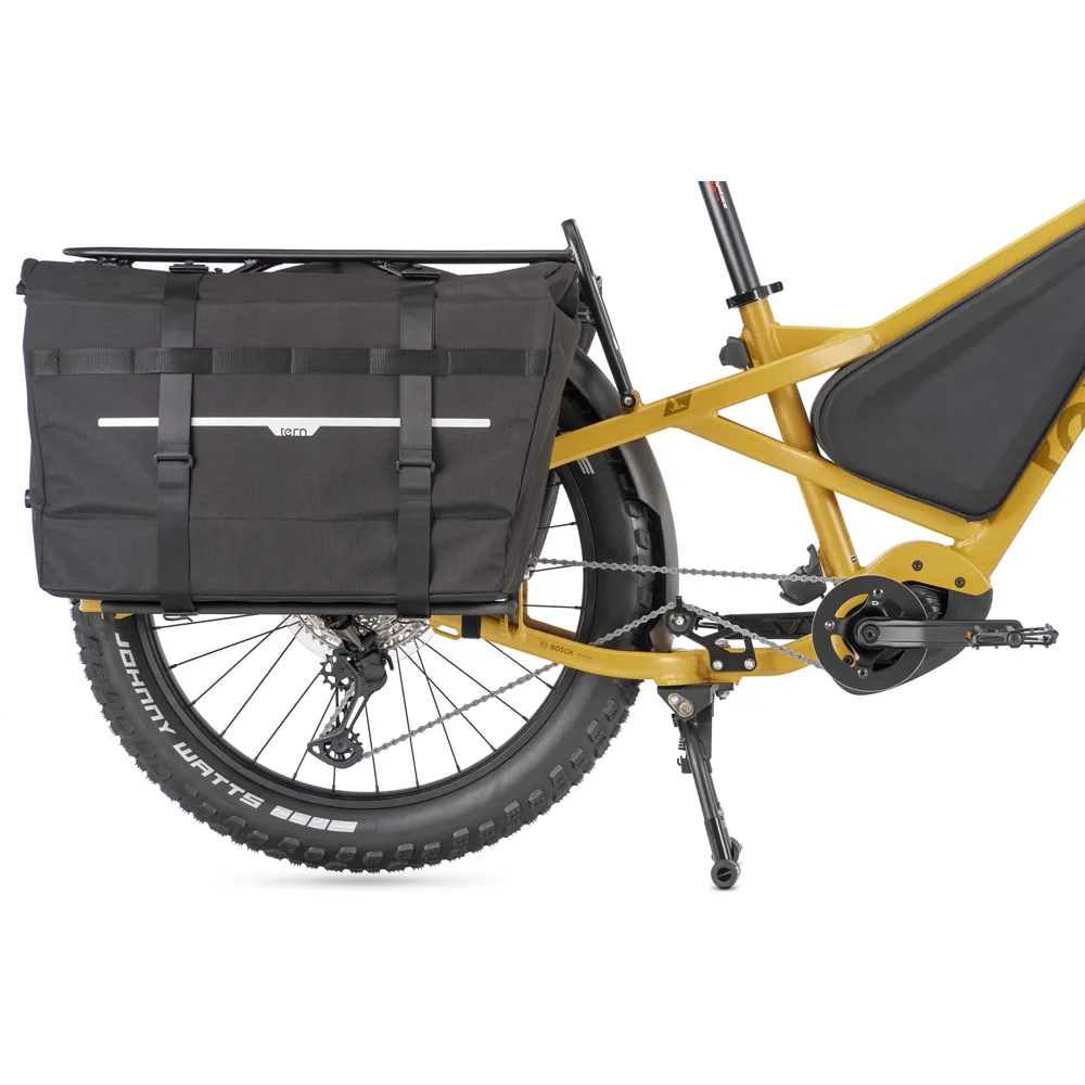 uPRISE Bikes Tern Cargo Hold 72 Panniers - Pair - Black | Price match, 365 day return s, 18-Month Warranty, Finance Available & Free UK Delivery