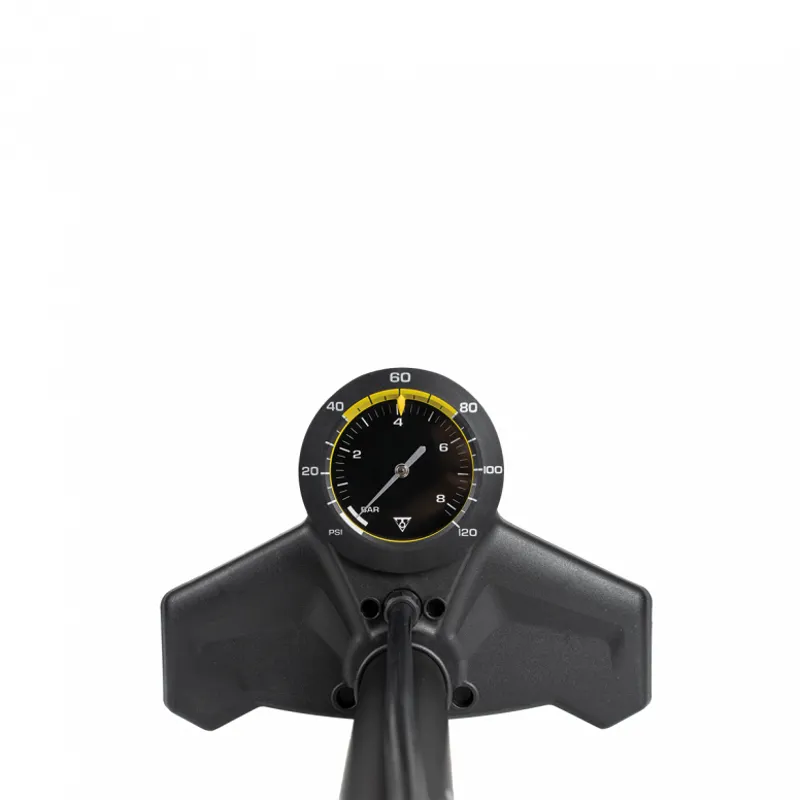 JoeBlow Sport EX 120psi Track Pump - Black/Yellow-2