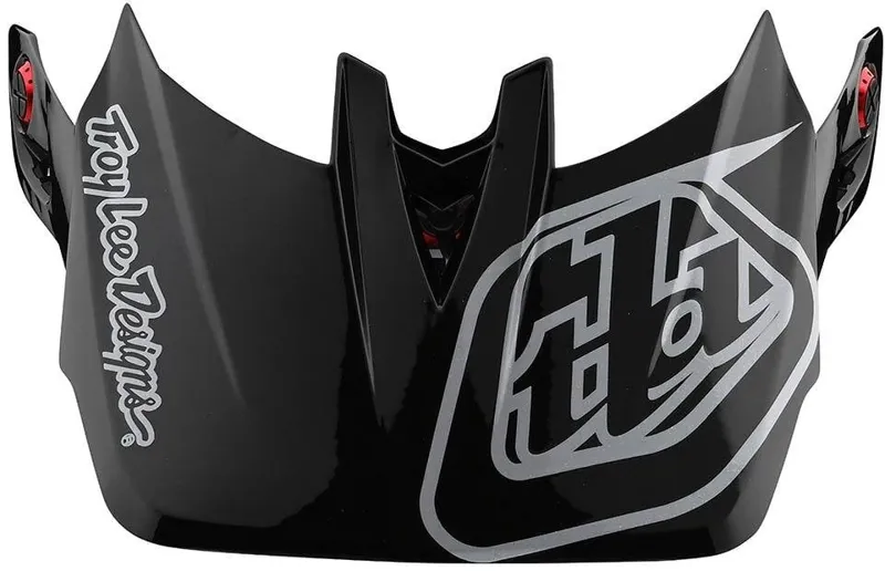 Troy Lee Designs D4 Helmet Replacement Visor - Mirage Black