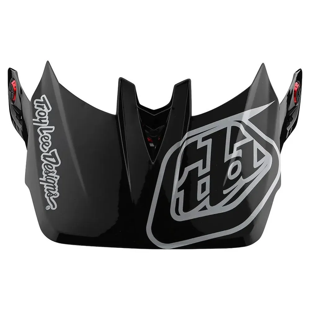 uPRISE Bikes Troy Lee Designs Troy Lee D4 Helmet Replacement Visor - Mirage Sram Black/Red | Price match, 365 day returns, 18-Month Warranty, Finance Available & Free UK Delivery