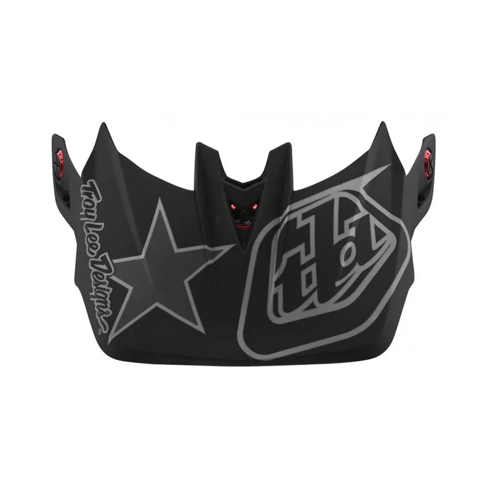 uPRISE Bikes Troy Lee Designs Troy Lee D4 Helmet Replacement Visor - Freedom 2.0 Black/Red | Price match, 365 day returns, 18-Month Warranty, Finance Available & Free UK Delivery