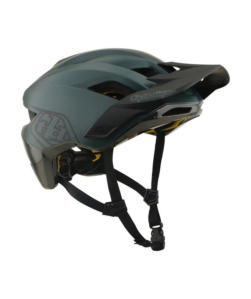 Troy Lee Designs Flowline Mips MTB Helmet - Point Dark Forest/Charcoal-5