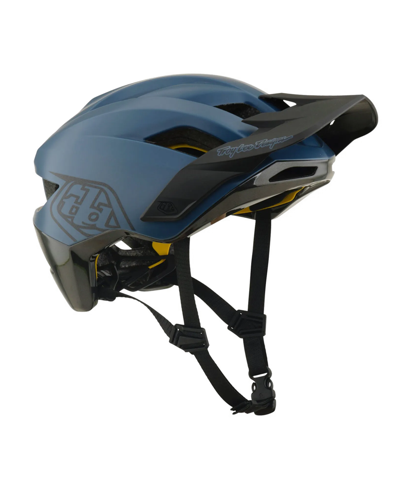 Troy Lee Designs Flowline Mips MTB Helmet - Point Slate/Charcoal-5