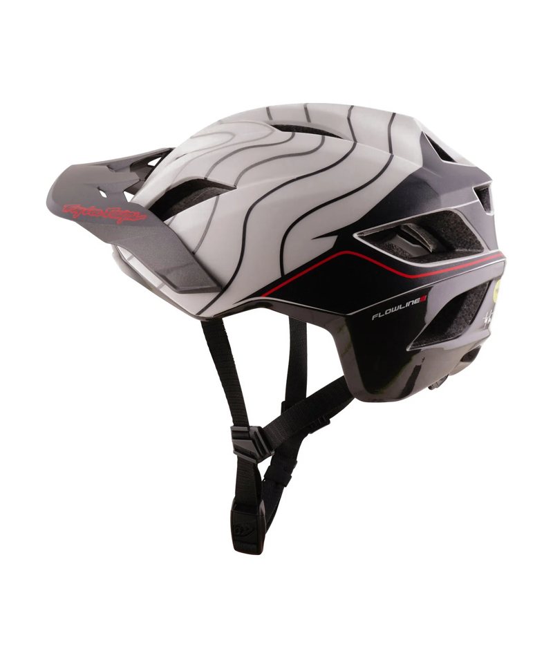 Troy Lee Flowline SE MIPS MTB Helmet - Dipped Pumice/Charcoal-1