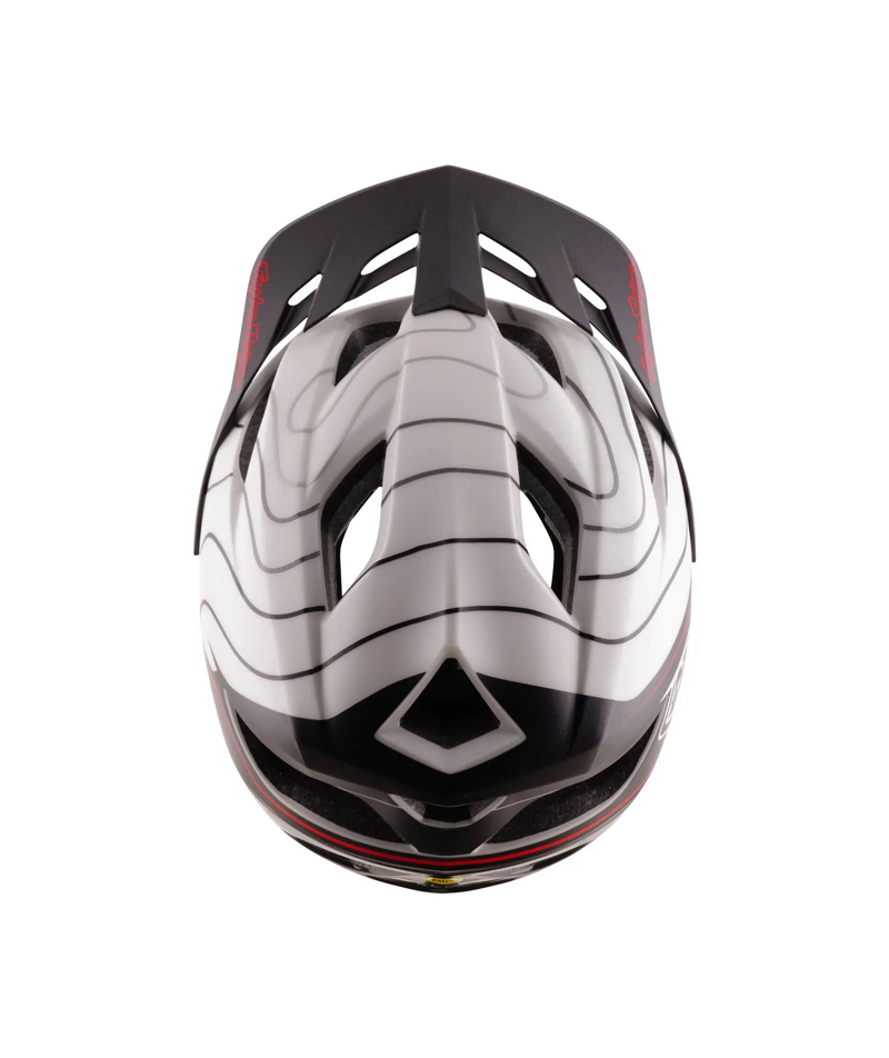 Troy Lee Flowline SE MIPS MTB Helmet - Dipped Pumice/Charcoal-3