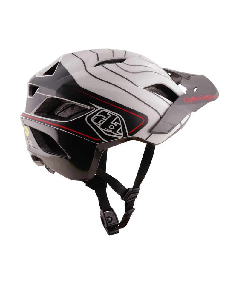 Troy Lee Flowline SE MIPS MTB Helmet - Dipped Pumice/Charcoal-4