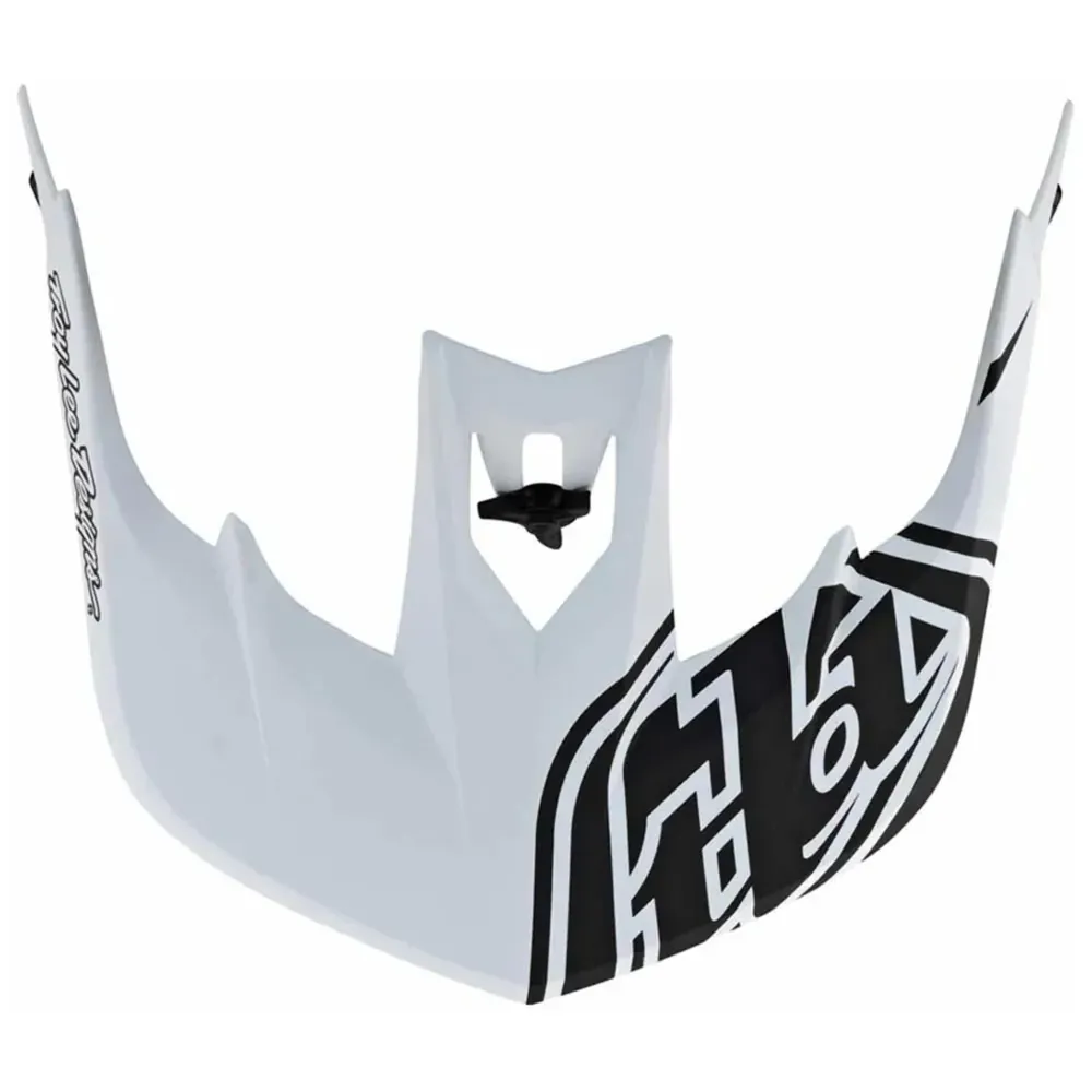 uPRISE Bikes Troy Lee Designs Troy Lee Stage Helmet Replacement Visor - Stealth White | Price match, 365 day returns, 18-Month Warranty, Finance Available & Free UK Delivery