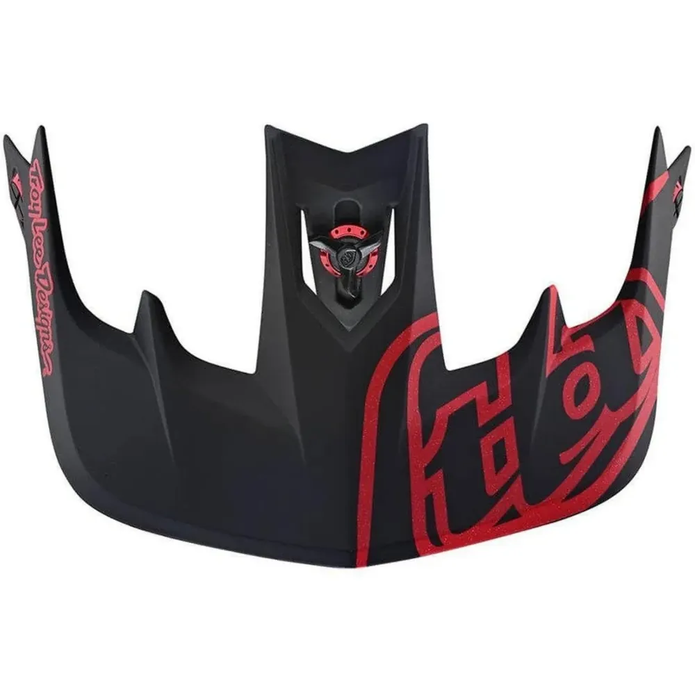 uPRISE Bikes Troy Lee Designs Troy Lee Stage Helmet Replacement Visor - Stealth Red | Price match, 365 day returns, 18-Month Warranty, Finance Available & Free UK Delivery