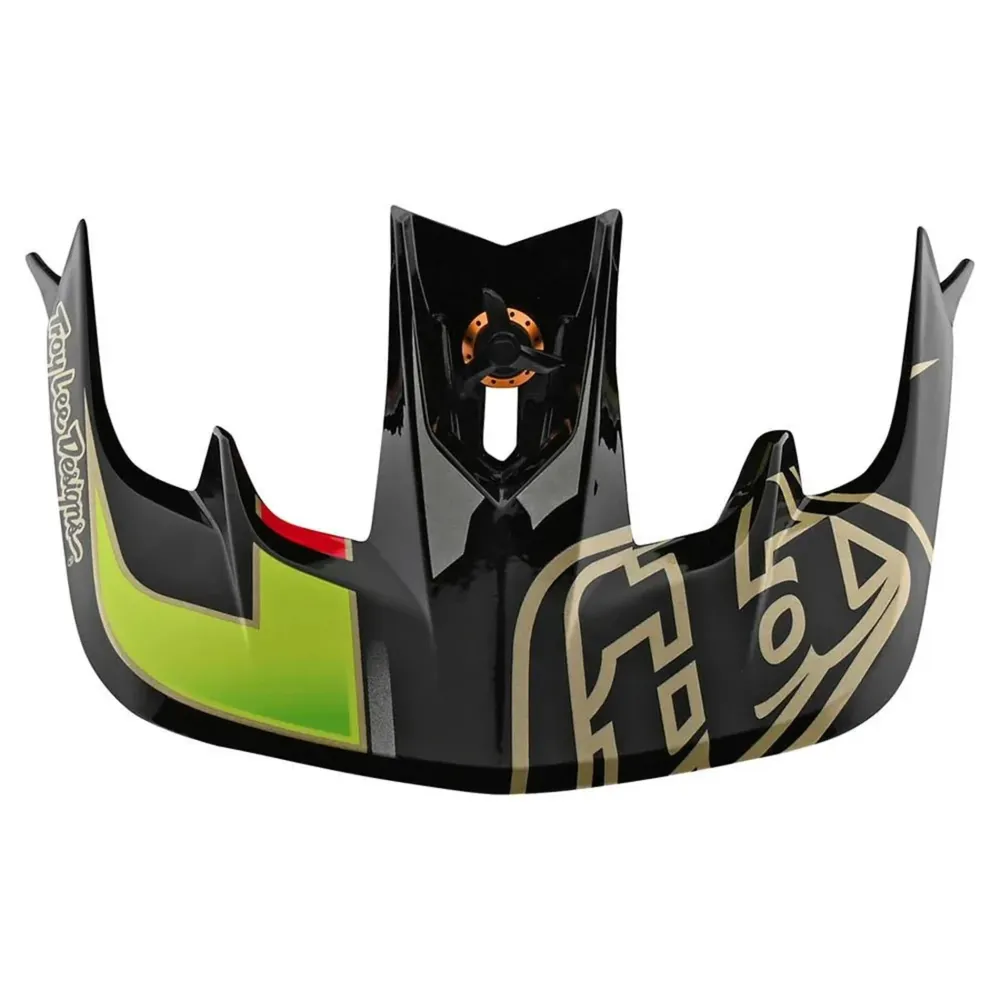 uPRISE Bikes Troy Lee Designs Troy Lee Stage Helmet Replacement Visor - Ropo Pink/Yellow | Price match, 365 day returns, 18-Month Warranty, Finance Available & Free UK Delivery