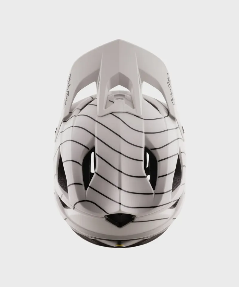 Troy Lee Stage Stunt Mips MTB Helmet - Airwaves Pumice-3