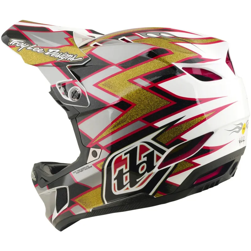 Troy Lee D4 Composite Mips Full Face MTB Helmet - Flush Black-2