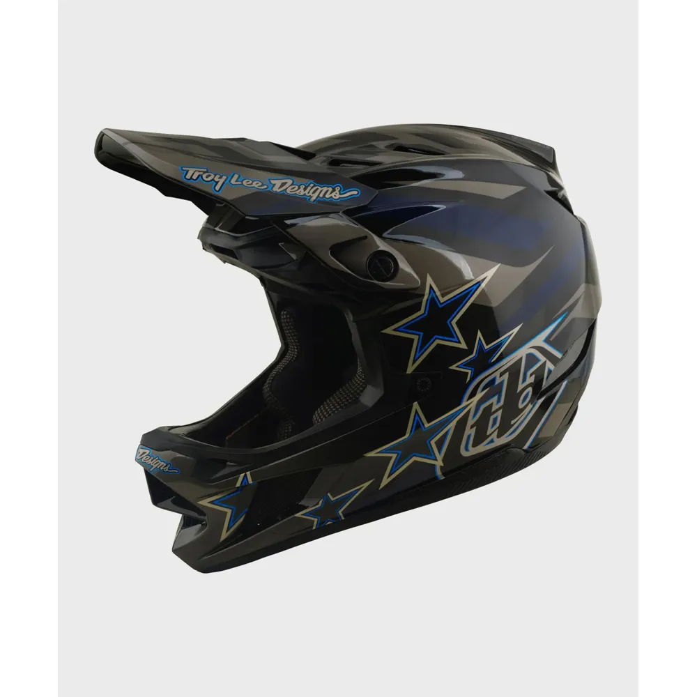 uPRISE Bikes Troy Lee Designs Troy Lee D4 Composite Mips Full Face MTB Helmet - Burst Grey | Price match, 365 day returns, 18-Month Warranty, Finance Available & Free UK Delivery