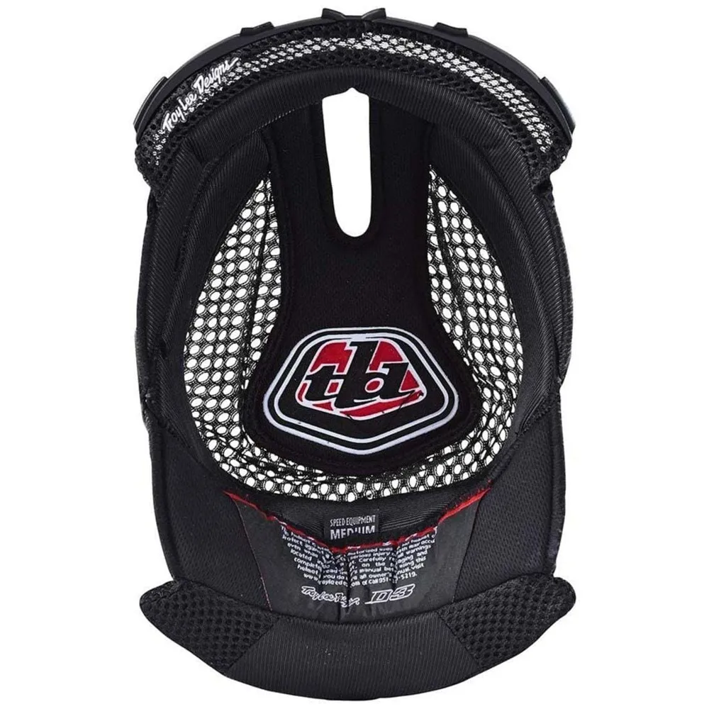 uPRISE Bikes Troy Lee Designs D3 Helmet Replacement Headliner - Black | Price match, 365 day returns, 18-Month Warranty, Finance Available & Free UK Delivery