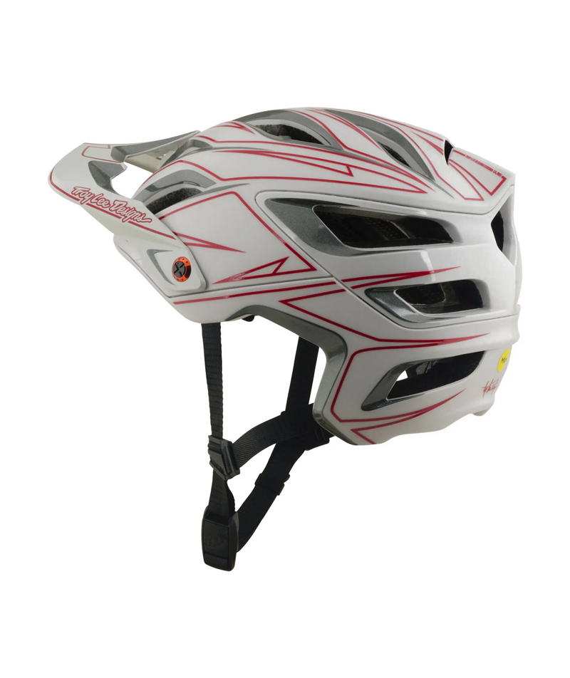 Troy Lee Designs A3 MIPS MTB Helmet - Pinstripe Grey-1