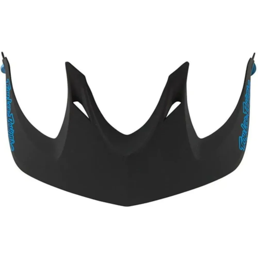 uPRISE Bikes Troy Lee Designs Troy Lee A1 MIPS Helmet Replacement Visor - Drone Grey/Aqua | Price match, 365 day returns, 18-Month Warranty, Finance Available & Free UK Delivery