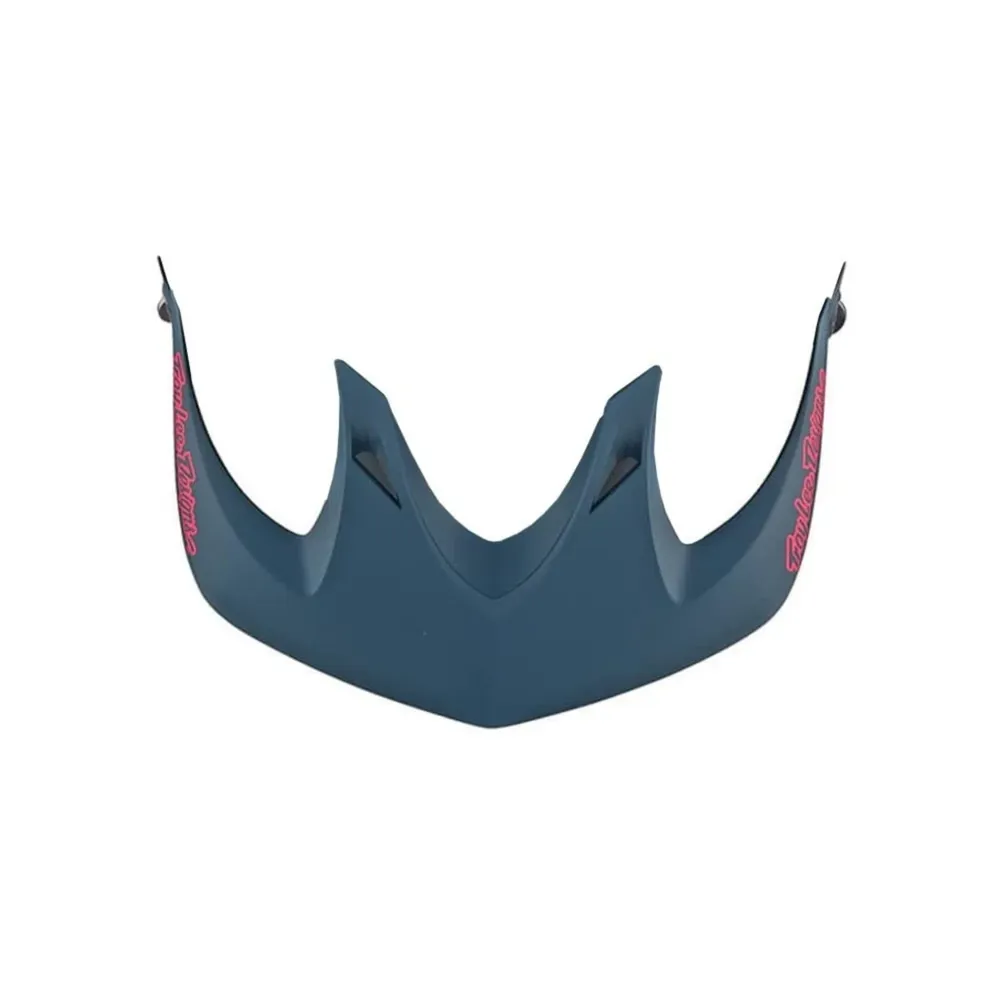 uPRISE Bikes Troy Lee Designs Troy Lee A1 MIPS Helmet Replacement Visor - Classic Slate/Magenta | Price match, 365 day returns, 18-Month Warranty, Finance Available & Free UK Delivery