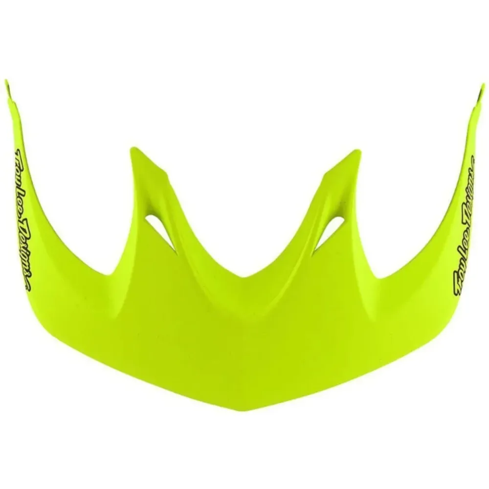 uPRISE Bikes Troy Lee Designs Troy Lee A1 Helmet Replacement Visor - Classic Flo Yellow | Price match, 365 day returns, 18-Month Warranty, Finance Available & Free UK Delivery