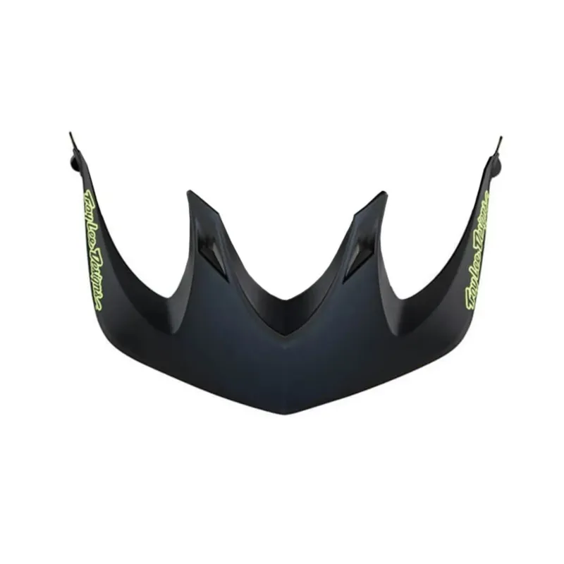 Troy Lee A1 Helmet Replacement Visor - Classic Yellow/Black
