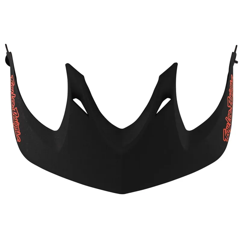 Troy Lee A1 Helmet Replacement Visor - Classic Orange/ Grey