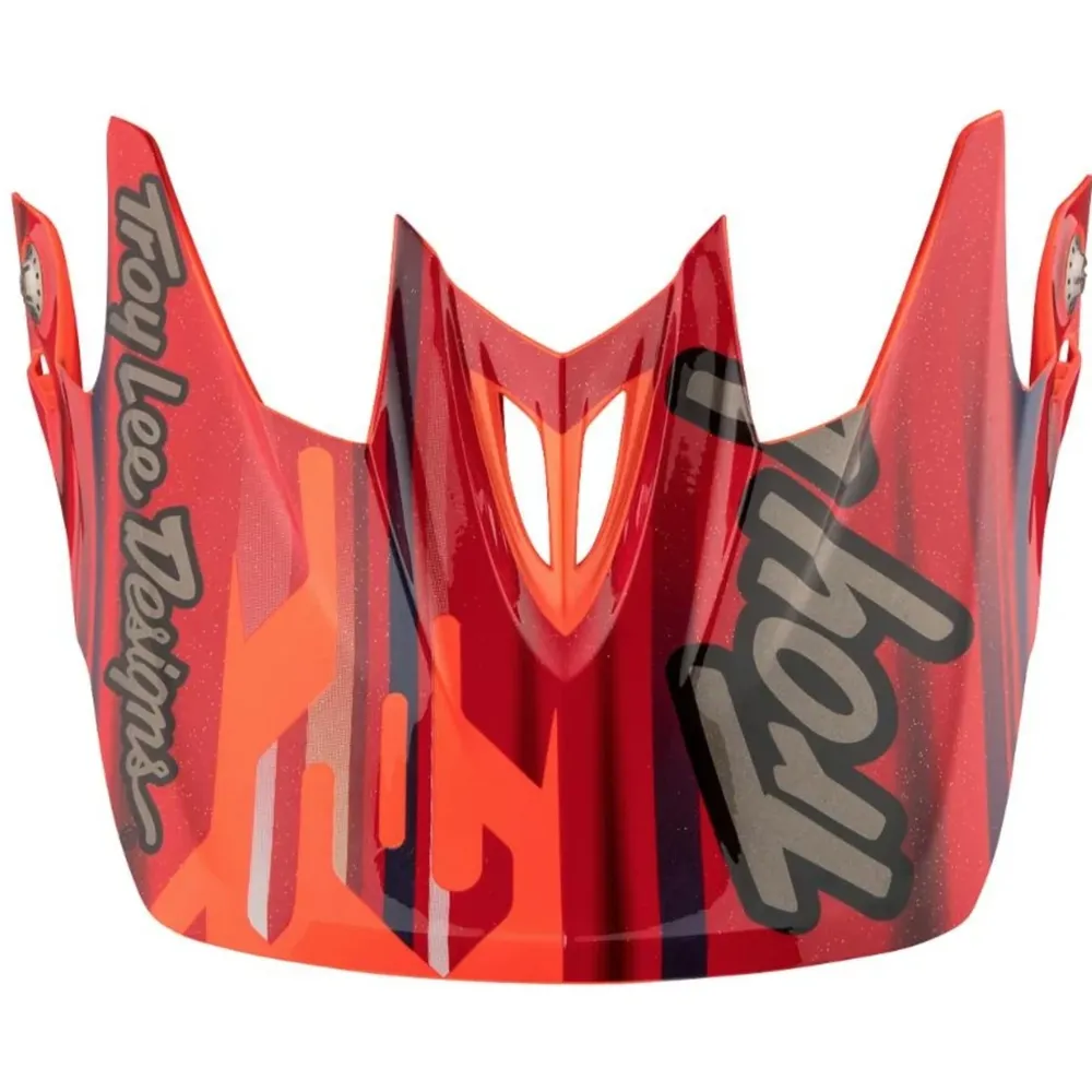 uPRISE Bikes Troy Lee Designs Troy Lee D3 Helmet Replacement Visor - Code Orange | Price match, 365 day returns, 18-Month Warranty, Finance Available & Free UK Delivery