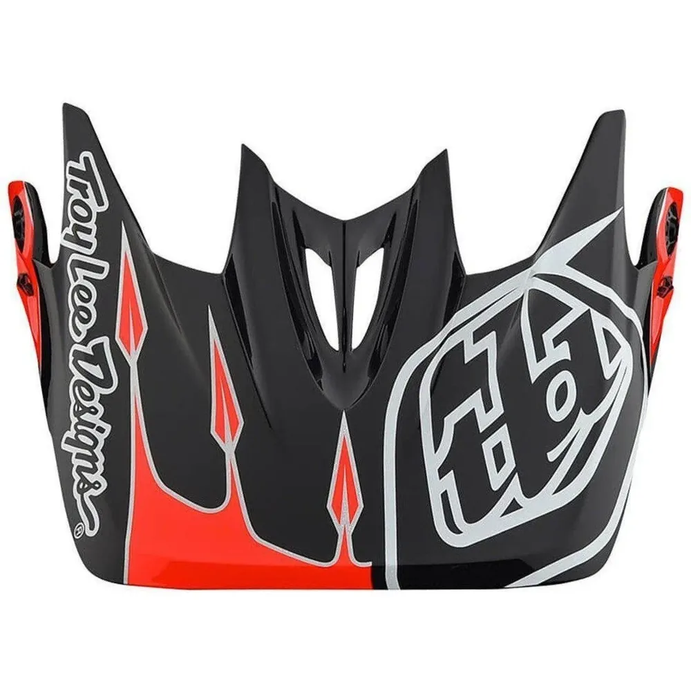 uPRISE Bikes Troy Lee Designs Troy Lee D3 Helmet Replacement Visor - Corona Orange | Price match, 365 day returns, 18-Month Warranty, Finance Available & Free UK Delivery