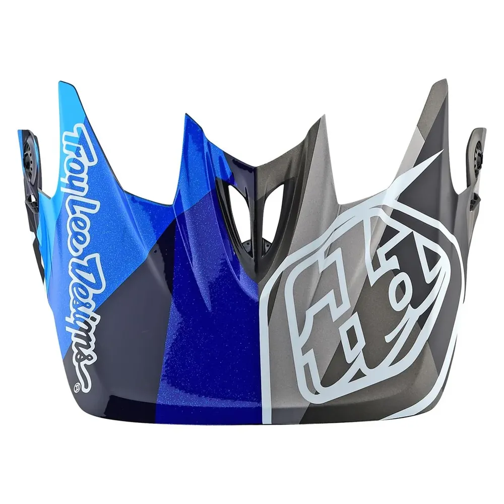 uPRISE Bikes Troy Lee Designs Troy Lee D3 Helmet Replacement Visor - Jet Blue | Price match, 365 day returns, 18-Month Warranty, Finance Available & Free UK Delivery
