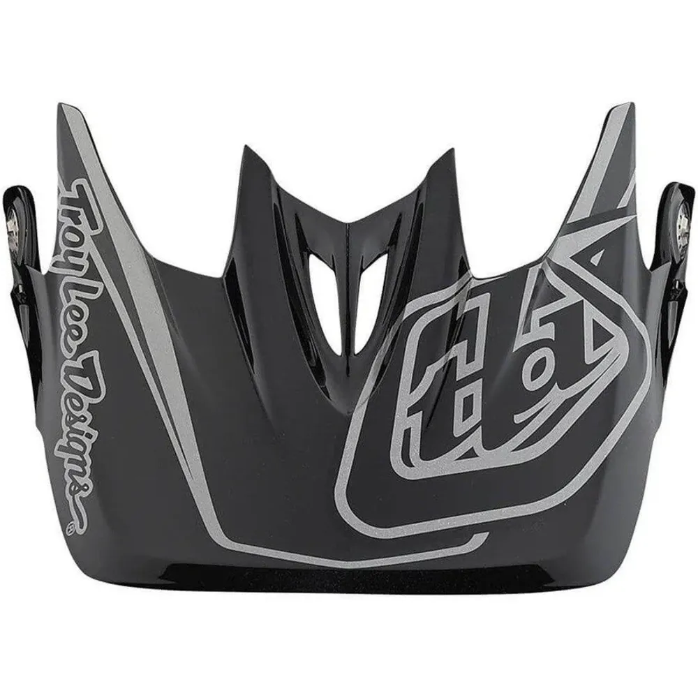 uPRISE Bikes Troy Lee Designs Troy Lee D3 Helmet Replacement Visor - Jet Sram Red | Price match, 365 day returns, 18-Month Warranty, Finance Available & Free UK Delivery