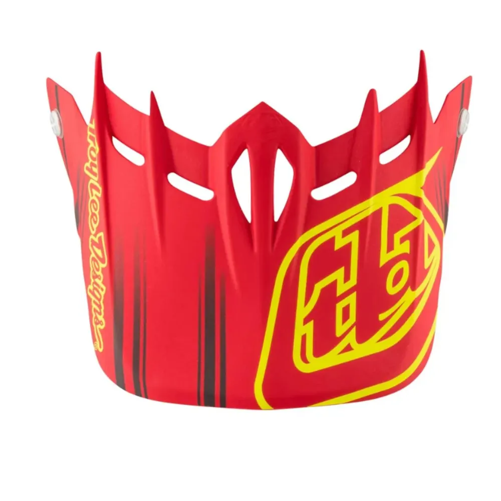 uPRISE Bikes Troy Lee Designs Troy Lee D2 Helmet Replacement Visor - Fusion Red | Price match, 365 day returns, 18-Month Warranty, Finance Available & Free UK Delivery