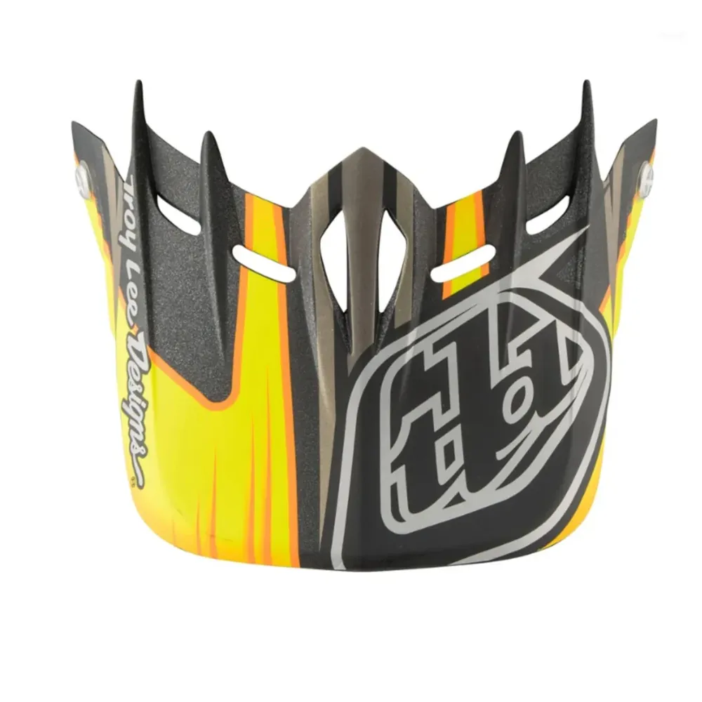uPRISE Bikes Troy Lee Designs Troy Lee D2 Helmet Replacement Visor - Pulse Black | Price match, 365 day returns, 18-Month Warranty, Finance Available & Free UK Delivery