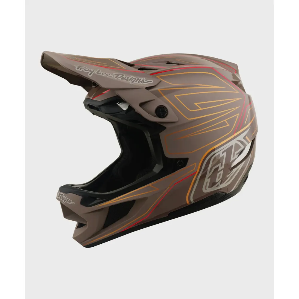 uPRISE Bikes Troy Lee Designs Troy Lee D4 Polyacrylate Mips Full Face MTB Helmet - Shadow Pro Timber | Price match, 365 day returns, 18-Month Warranty, Finance Available & Free UK Delivery