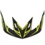 Troy Lee A2 Helmet Replacement Visor - Pinstripe Black/Yellow