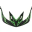 Troy Lee A2 Helmet Replacement Visor - Pinstripe Black/Green