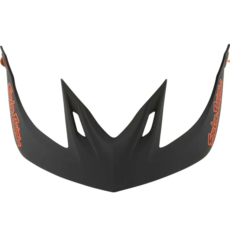Troy Lee A2 Helmet Replacement Visor - Decoy Orange/Grey