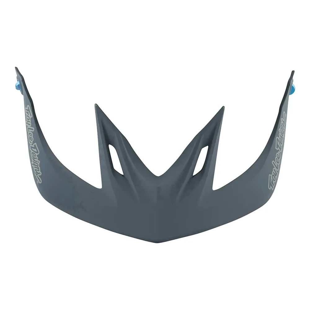 uPRISE Bikes Troy Lee Designs Troy Lee A2 Helmet Replacement Visor - Decoy Grey/Navy | Price match, 365 day returns, 18-Month Warranty, Finance Available & Free UK Delivery