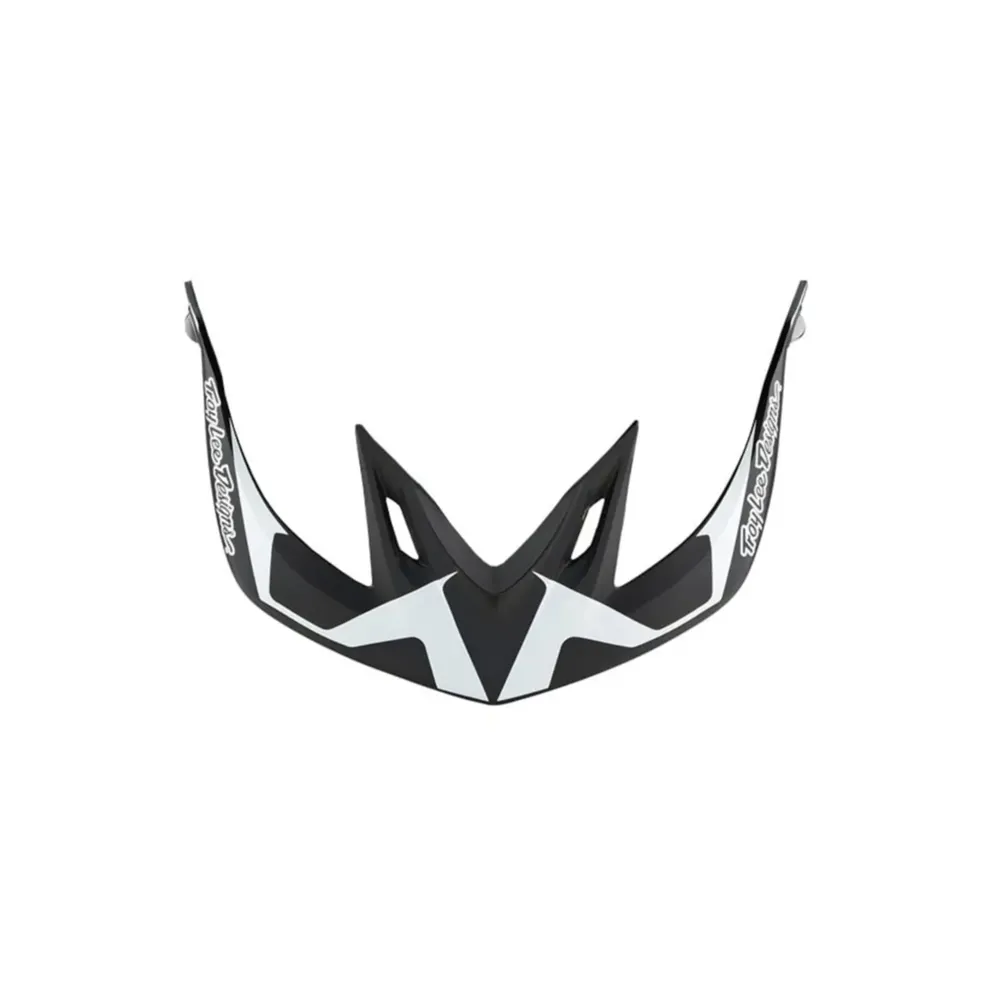 uPRISE Bikes Troy Lee Designs Troy Lee A2 Helmet Replacement Visor - Dropout Black/White | Price match, 365 day returns, 18-Month Warranty, Finance Available & Free UK Delivery