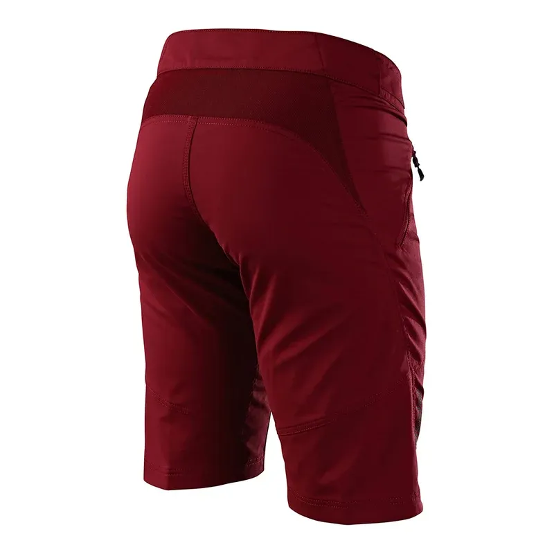 Troy Lee Skyline Shorts Shell Only Men's Baggy Shorts - Solid Wine-1