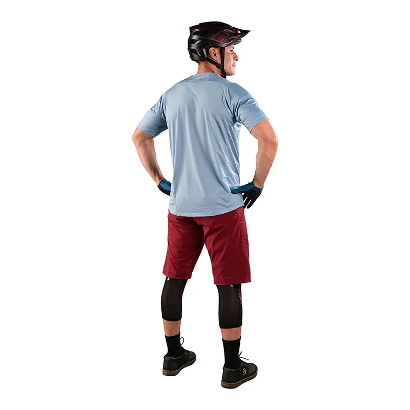 Troy Lee Skyline Shorts Shell Only Men's Baggy Shorts - Solid Wine-3
