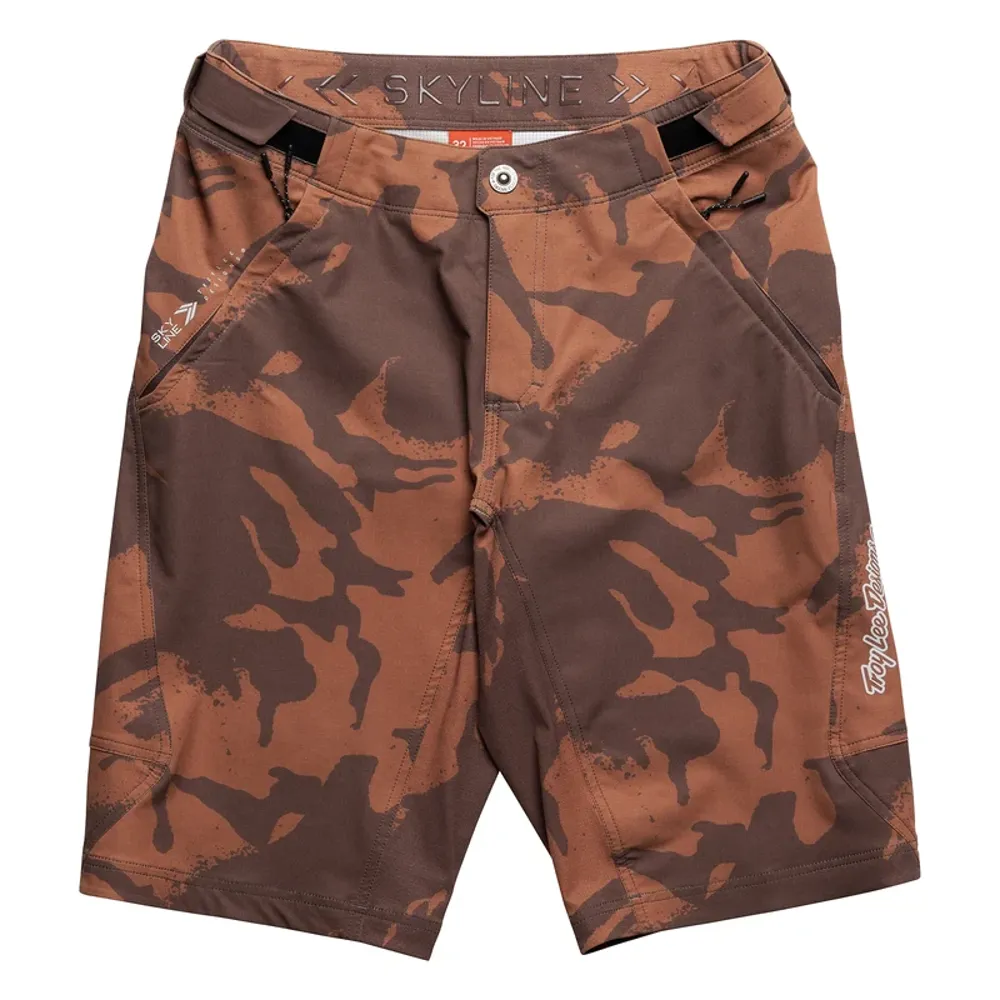 uPRISE Bikes Troy Lee Designs Troy Lee Skyline Short Shell Men's Baggy Shorts - Shadow Camo Brick | Price match, 365 day returns, 18-Month Warranty, Finance Available & Free UK Delivery